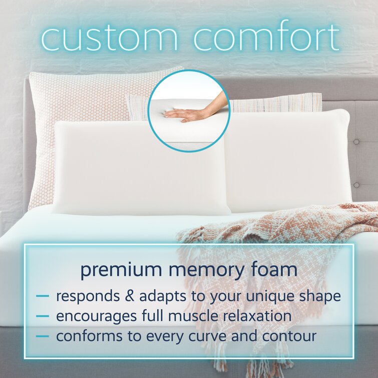 Premium memory foam outlet pillow